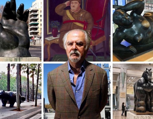 La primera exposición de Botero en Arizona