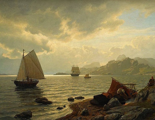 Gallery Of Painting By Charles Kuwasseg-France