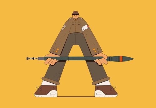 Gallery of "36 Days of Type": Character Illustration in Typography by Mohamed Sherif Midoo, Egypt