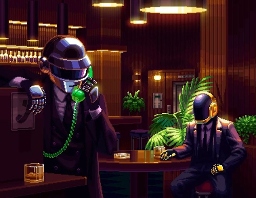 Galería De Ilustración Del Abuelo RetroWave - México