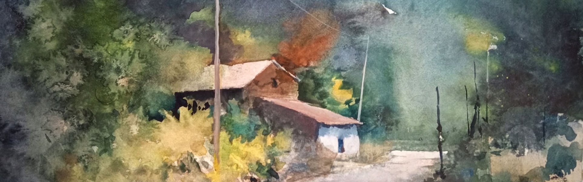 Gallery Of Watercolor Painting By Rogger Oncoy - Peru