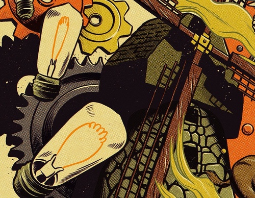 Galeria de ilustrações de Pedro Correa - Brasil
