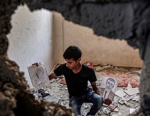 Galería de fotografías de Said Khatib - Palestina