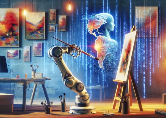 Artificial Intelligence and the Reconfiguration of Artistic Practices