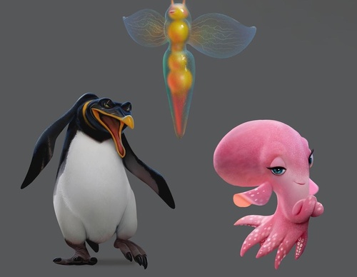 Galería de diseño de personajes por Max Kostenko-Lituania