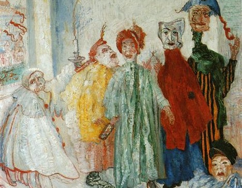 Galeria de pintura a óleo de James Ensor - Bélgica