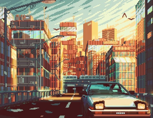Galería De Ilustración Del Abuelo RetroWave - México