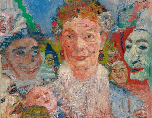 Galería de pintura al óleo de James Ensor - Bélgica