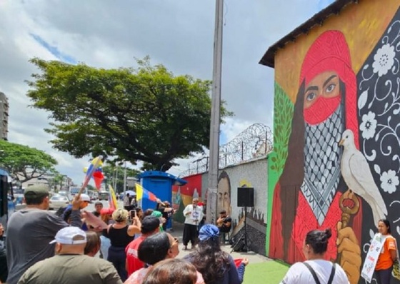 Muros se transformam em trincheiras de arte pela liberdade do povo palestino!