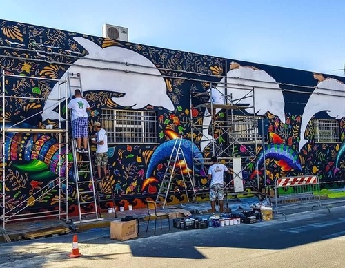 Galería de arte callejero de Spaik - México