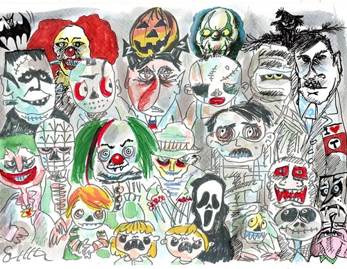 terror online cartoons