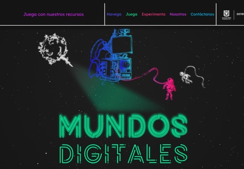 Bogotá em Mundos Digitais, nova plataforma educativa de arte e tecnologia