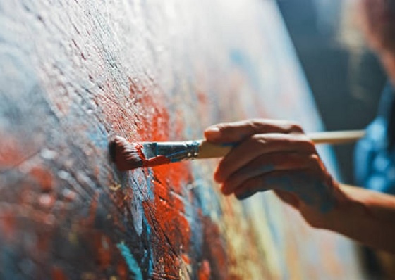 The artist and the work of art
