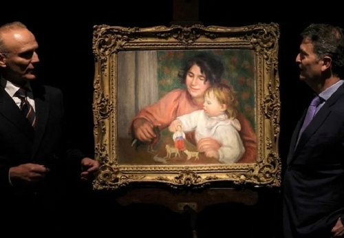 Unseen Renoir work resurfaces after a century and sells for 1.8 million euros