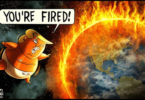 Galeria de ilustrações de Ben Jennings - Reino Unido