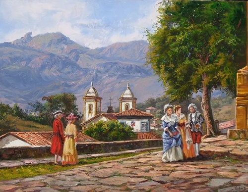 Galería de pintura de Tulio Dias - Brasil