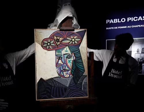 Obra "Desconocida" de Pablo Picasso se subasta en Francia