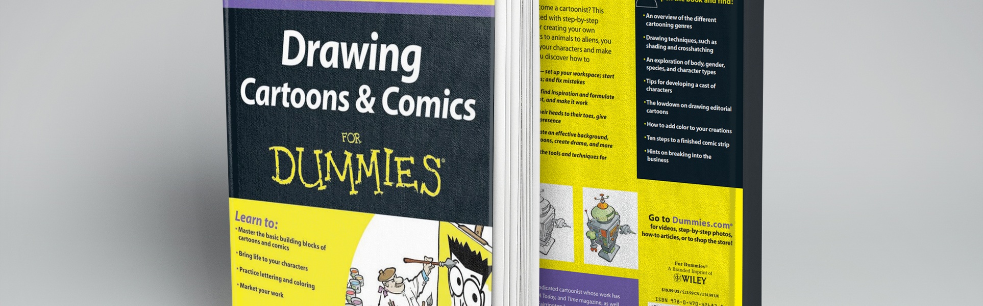 Dibujo de caricaturas y cómics para principiantes por Brian Fairrington