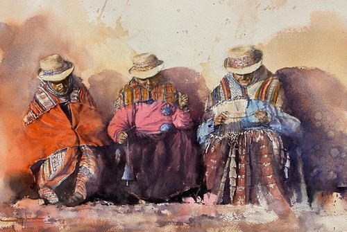 Gallery Of Watercolor Painting By Jorge Swinnen - Argentina