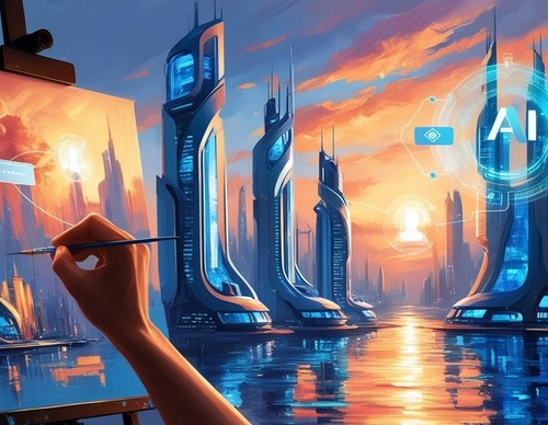 Obras do futuro: arte e IA como cocriadoras