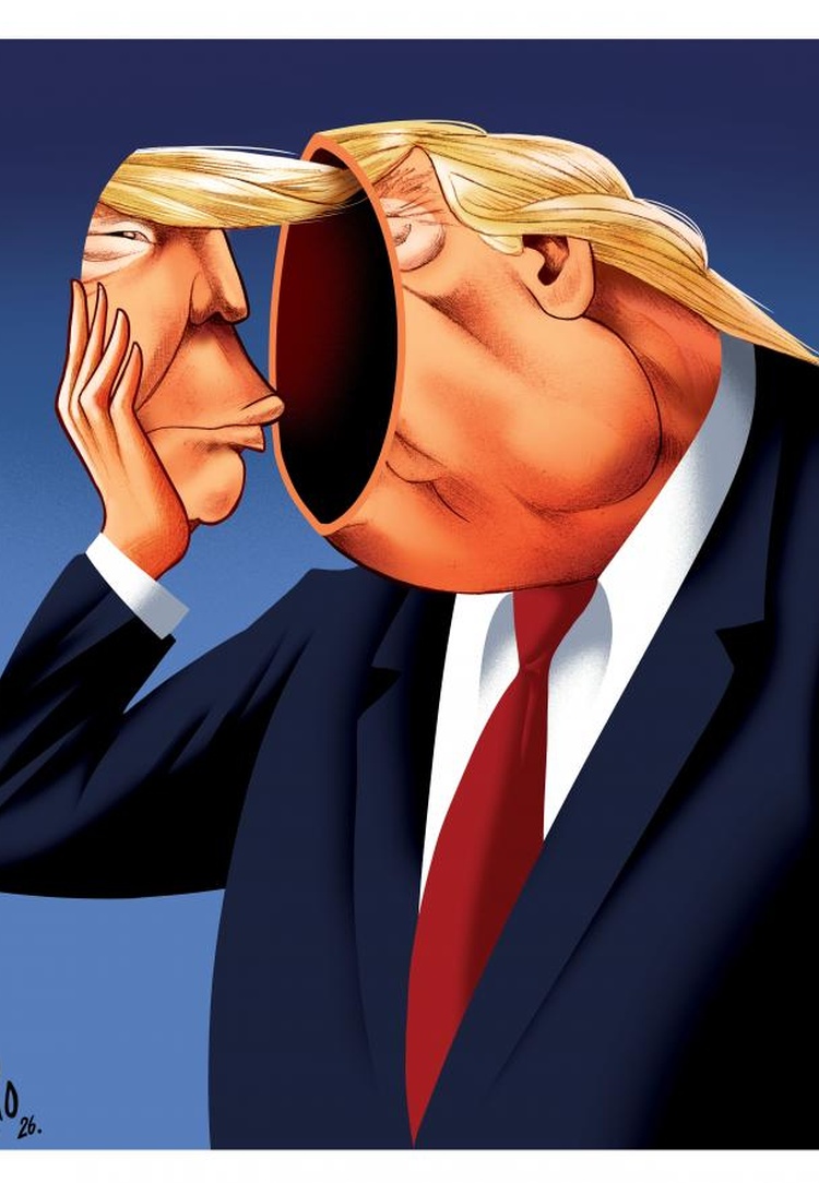 The narcissist Vanity.