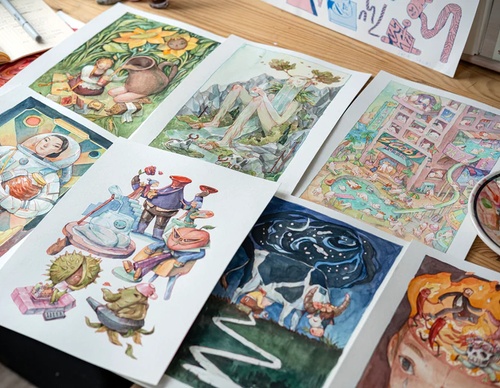 Galería de ilustraciones de Marija Tiurina - Lituania