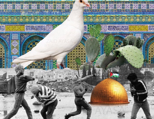 Galería de ilustraciones de Zaid Ayasa - Palestina