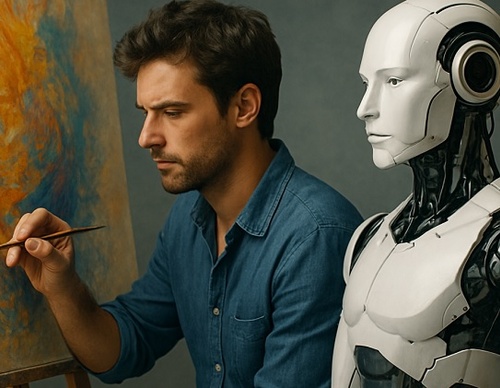 La Inteligencia Artificial: ¿Una Nueva Brocha o una Amenaza para la Arte?
