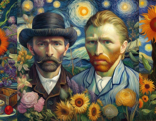 An imaginary interview with Van Gogh and Paul Gauguin