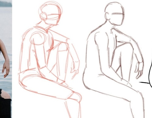 The best poses for drawing