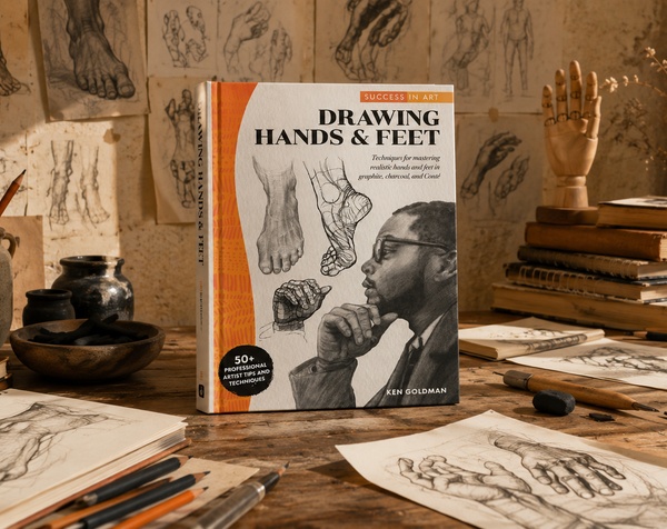 Success in Art: Drawing Hands and Feet:Techniques for mastering realistic hands and feet in graphite