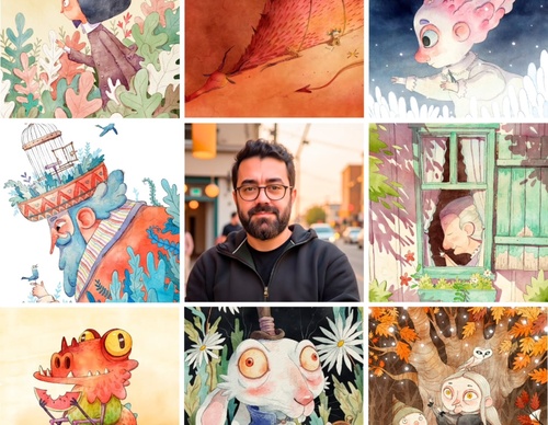 Galeria de ilustração de Adilson Farias – Brasil