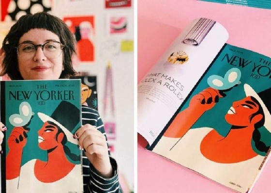 Artista de Carolina del Sur diseña portada de revista New Yorker