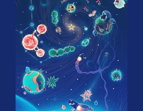 Galeria de ilustrações de Daniel Castro Maia Brasil
