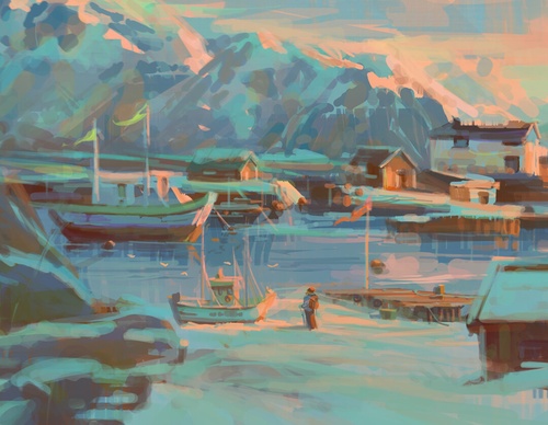 Galería de pintura de Slawek Fedorczuk - Polonia