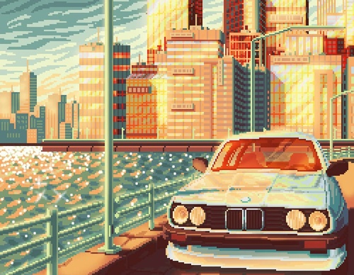 Galería De Ilustración Del Abuelo RetroWave - México