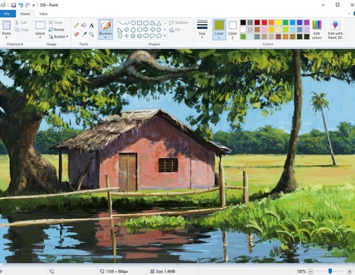 Gallery Of Drawing With Windows Paint By Christian Young - USA_1
