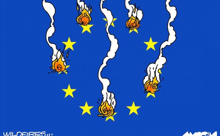 Wildfires in Europe