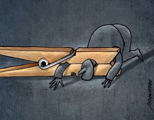 Gallery of Cartoons by Marcelo Chamorro from Ecuador