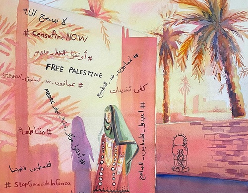 Galería de ilustraciones de Amjed Alsiyabi - Omán