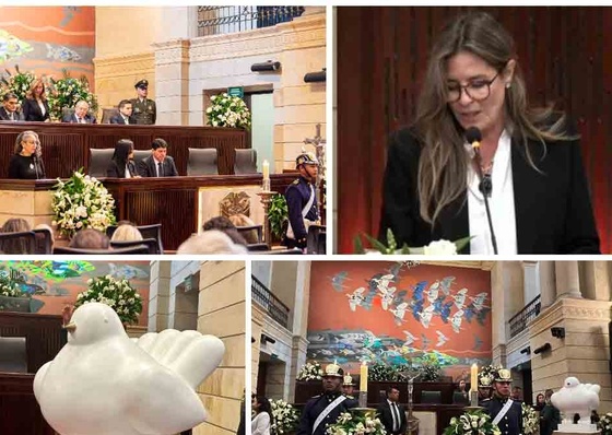 Congreso de Colombia rindió homenaje a Fernando Botero