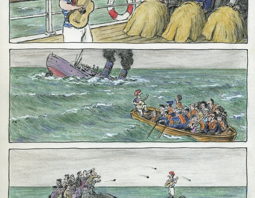 Gallery of cartoon by Fernando Krahn -  Chile