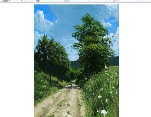 Gallery Of Drawing With Windows Paint By Christian Young - USA_1