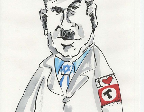 holocide caricature