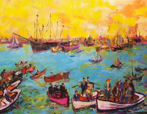 Galeria de pinturas de Benito Quinquela Martín Argentina