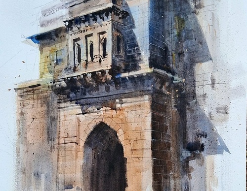 Gallery Of Watercolor Painting By Milind Mulick - India