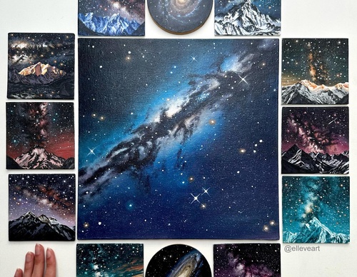 Galeria de pinturas de Ellie Eveleigh - Reino Unido
