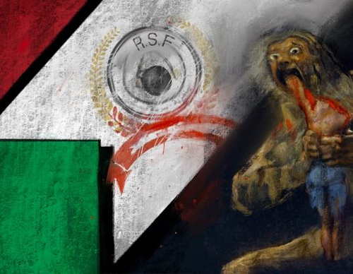 RSF atrocities in Sudan ..  Ongoing daily massacres committed by RSF in Sudan