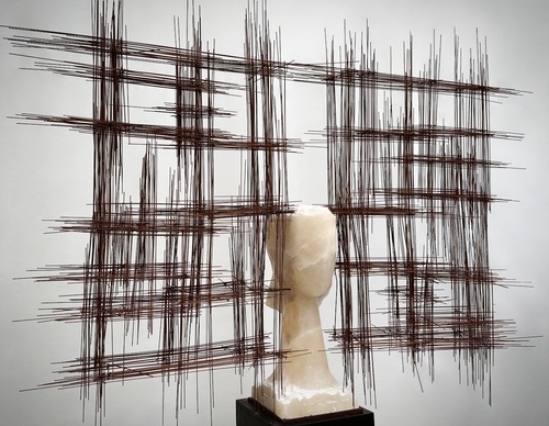 sulpture by manolo valdes spain
