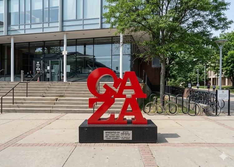 Pro-Gaza Monument Gains Prominence in the USA